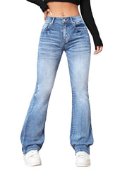 Women’s High-Rise Bootcut Denim Jeans