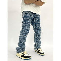  Men's Distressed Skinny Pants