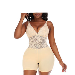 Women's Hourglass Sculpting Deep V Bodysuit Shapewear
