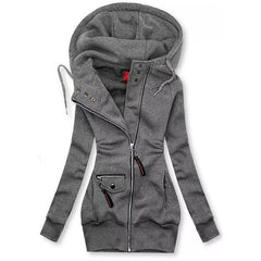 Women's Hooded Softshell Jacket All-Weather Performance Coat