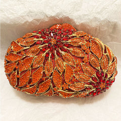 Jewel Glimmer Fashion Cutout Clutch