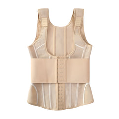 Women's Waist Trainer with Shoulder Straps Tummy Control Workout Girdle & Body Shaper
