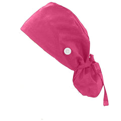 Nurse Ease Pure Cotton Adjustable Scrub Cap Soft, Breathable & All-Day Comfort