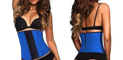 Colombian Latex Waist Trainer for Women 2-Hook Corset Cincher with Adjustable Tummy Control Sport Body Shaper