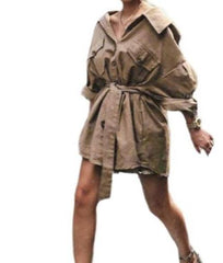 Vintage Casual Mini Dress for Women – Retro Style Everyday Fashion