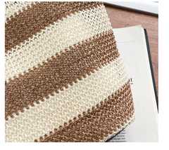 Shore Style Straw Chic Tote Handbag