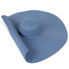 Seaside Serenity Oversized Sun Straw Hat