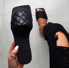 Women Summer Flat Slides