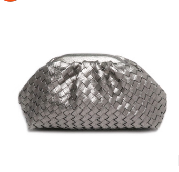 Chic Sophistication: Luna Luxe Woven Clutch Bag for Fashionistas