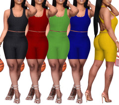 Elevate Your Yoga Sessions: Evoke Elegance Yoga Short Set - Shop Now