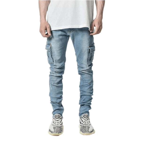 Men's Moda Tech Cargo Essentials Denim Jeans