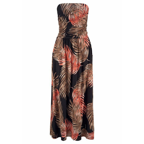 Women's Black Endless Summer Tube Maxi Dress