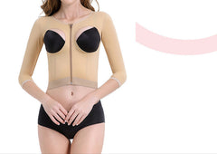 Medical Compression Garment with Sleeves – Arm & Upper Body Post-Lipo Support