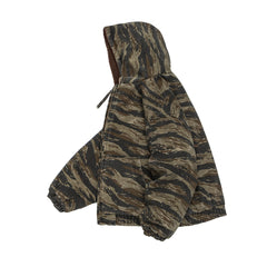 Winter New Camouflage  Hooded Puffer Jacket Men