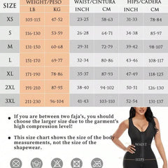 Post Surgery Colombian Design Shapewear for Women Tummy Control Faja with Butt Lifter & Open Crotch