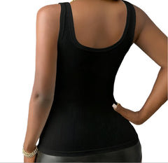 Women’s 3-Pack Ribbed Cotton Tank Tops  Tuckable Essentials