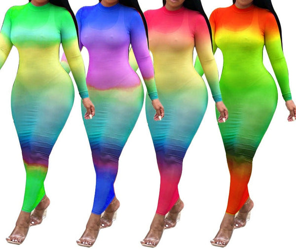 Ethereal Elegance Sheer Mesh Maxi Dress