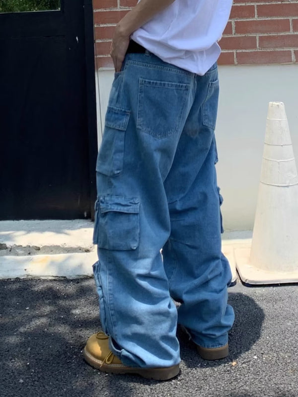 Men's Retro Workwear Jeans 