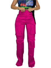 City Chic Essentials Pink Shop Metro Mystique Cargo Pants for Effortless Style