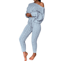Gray Women's Autumn Aura Lounge Pant Set