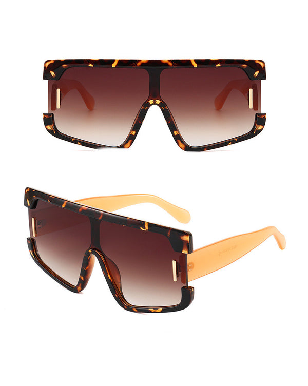Clarity Crest Oversized  Sunglasses