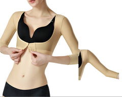 Post-Surgery Arm Shaper for Women Compression Sleeves with Front Closure & Slimming Support