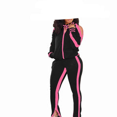 Pink SportTech Women's Soft Scuba Fleece Pullover Lightweight Athletic Fit