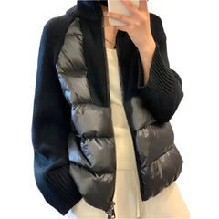 Mono Zip Minimalist Loose Fit Zipper Sweater  Modern Stitch Style