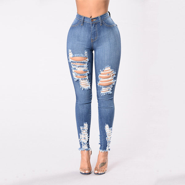 Plus size Ravish Ripped Skinny Jeans