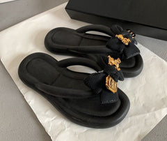 Discover the Latest Trend: New Summer Charm Thong Sandals