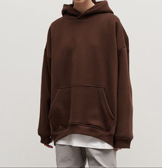 Brown Women’s Big Evolution Hoodie  Extra Plush Oversized Lounge Sweatshirt