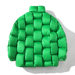Woven Style Warmth Chic Down Jacket For Comfort for Every Adventure