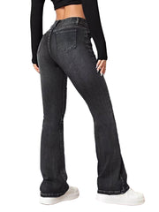 Women’s High-Rise Bootcut Denim Jeans