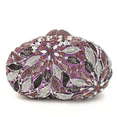 Jewel Glimmer Fashion Cutout Clutch