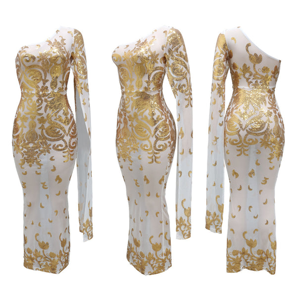 Starry Night Siren Women's Glamour Prom Dress