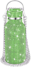 Glacial Glamour: Ice Jewel Frost Link Hydration Water Bottle