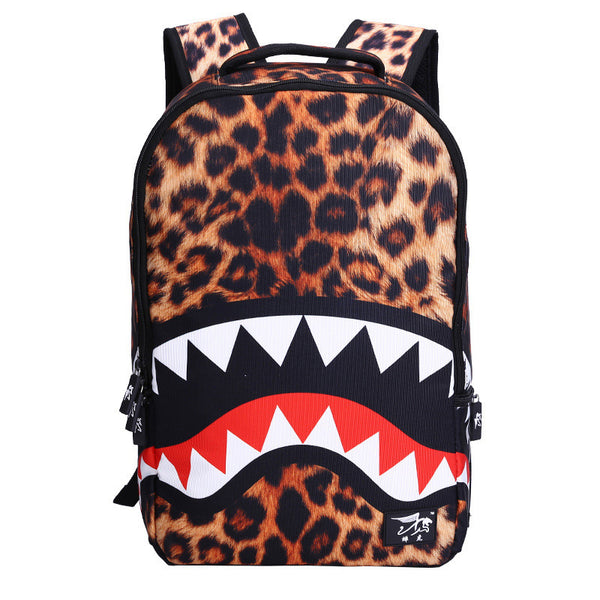Cheetah Shark Design Women's Backpack Stylish & Durable Bag