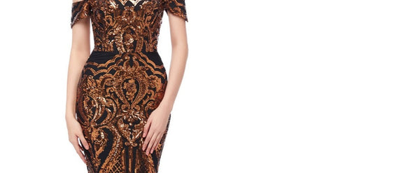 Luxe Radiant Rapture Sequin Prom  Dress