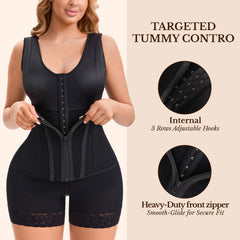 Fajas Colombianas, Over bust, Women’s Shapewear, Tummy Control, Butt Lifter, Post-Surgery