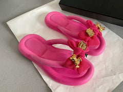 Discover the Latest Trend: New Summer Charm Thong Sandals