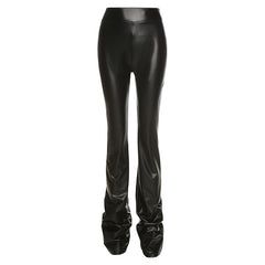 Trend Trove Stacked Leather Pants