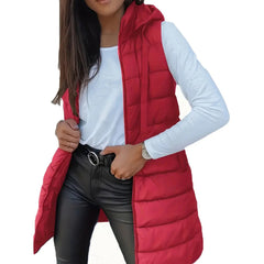 Red Women’s Hydrenalite Down A-Line Vest – Warm Lightweight Winter Outerwear