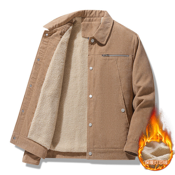 Men’s Corduroy Harrington & Modern-Fit Sport Jacket