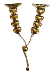 Women's Heart Chain Smart Watch Strap Stylish, Durable, and Compatible with All Smart Watches