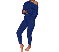 Blue Women's Autumn Aura Lounge Pant Set
