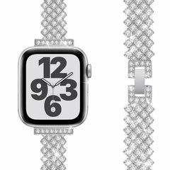 Women's Rhinestone Diamond Metal Watch Band  Elegant Sparkling Replacement Strap for Luxury Watches