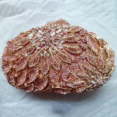 Jewel Glimmer Fashion Cutout Clutch