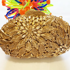 Jewel Glimmer Fashion Cutout Clutch