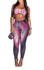 Experience Comfort and Style: Sculpt & Stretch Women's Yoga Top and Pant Set