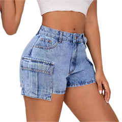 Slim Fit Bliss Women’s Stretch Denim Shorts Comfy & Chic